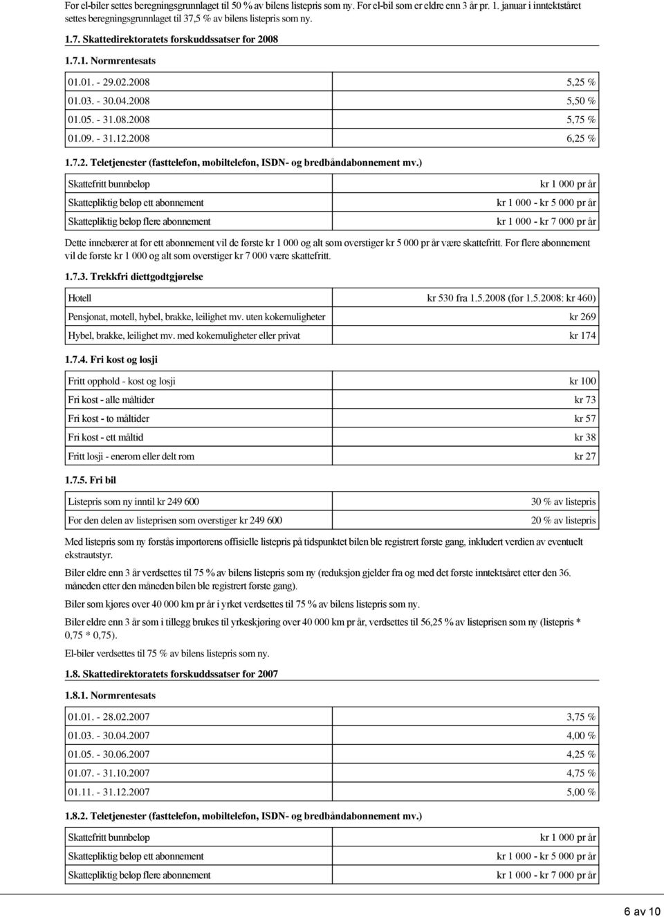 5.2008 (før 1.5.2008: kr 46