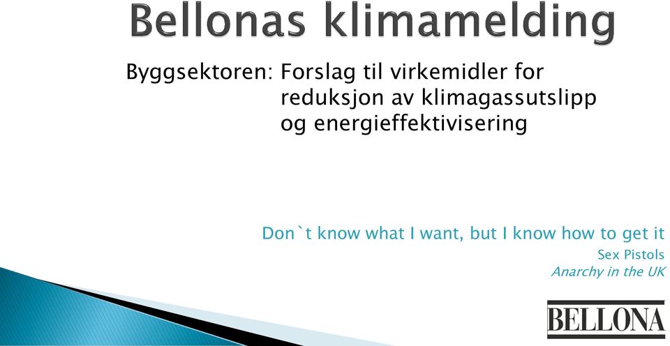 energieffektivisering Don`t know what I