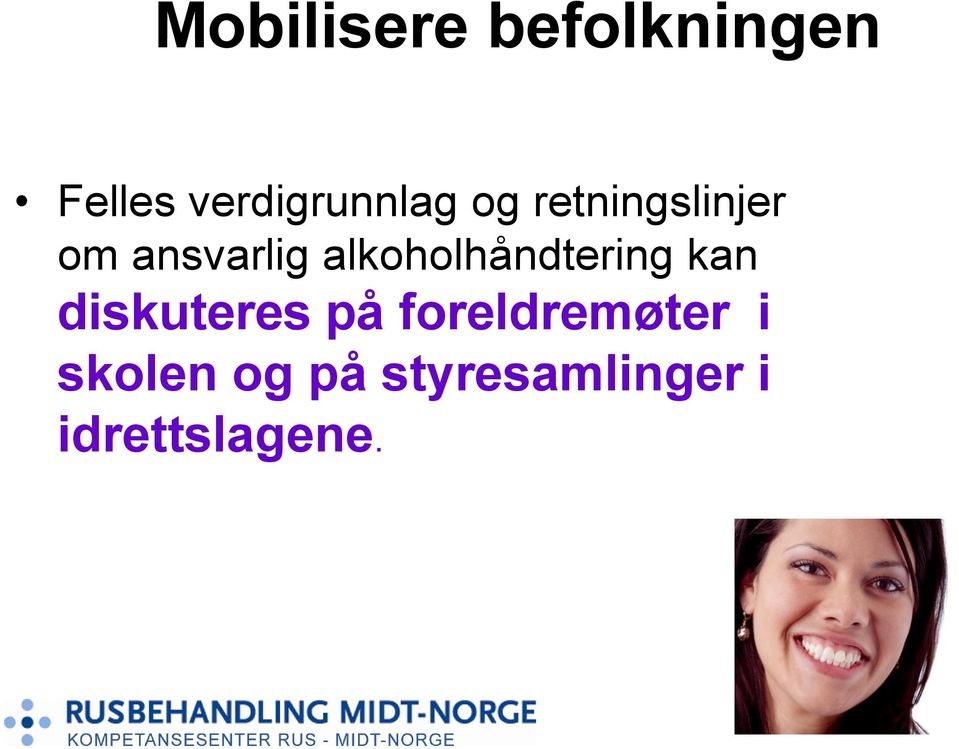 ansvarlig alkoholhåndtering kan diskuteres