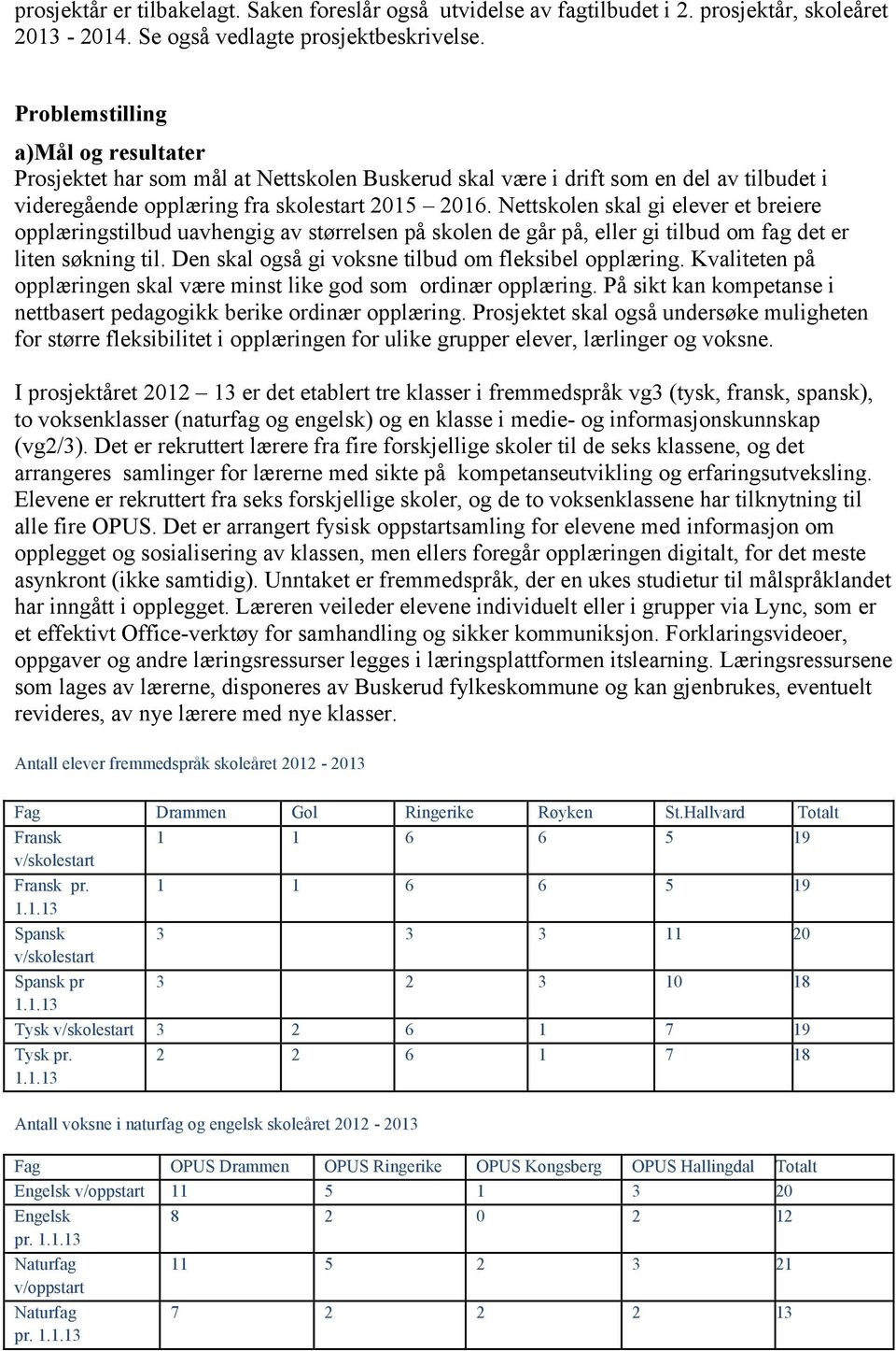 Nettskolen skal gi elever et breiere opplæringstilbud uavhengig av størrelsen på skolen de går på, eller gi tilbud om fag det er liten søkning til.