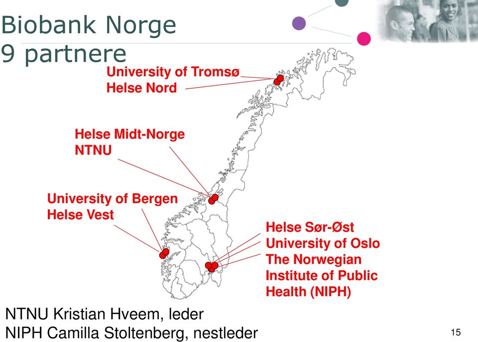 Hveem, leder NIPH Camilla Stoltenberg, nestleder Helse Sør-Øst