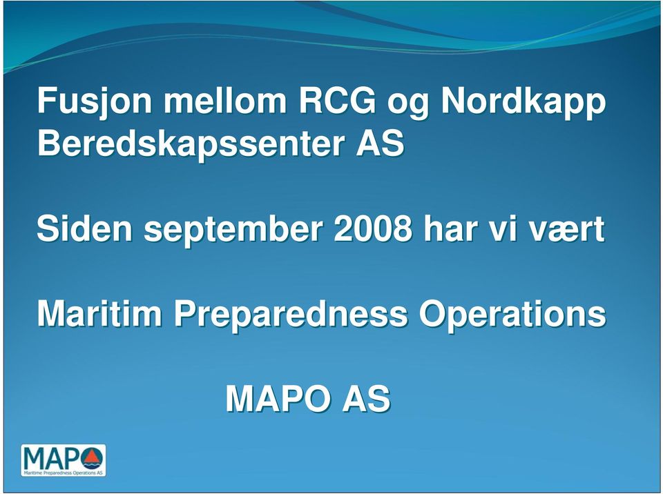 september 2008 har vi værtv