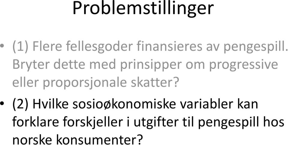 Bryter dette med prinsipper pp om progressive eller