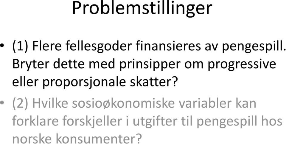 Bryter dette med prinsipper pp om progressive eller