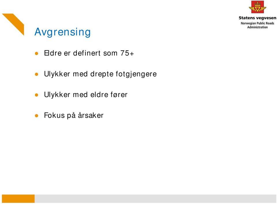 med drepte fotgjengere