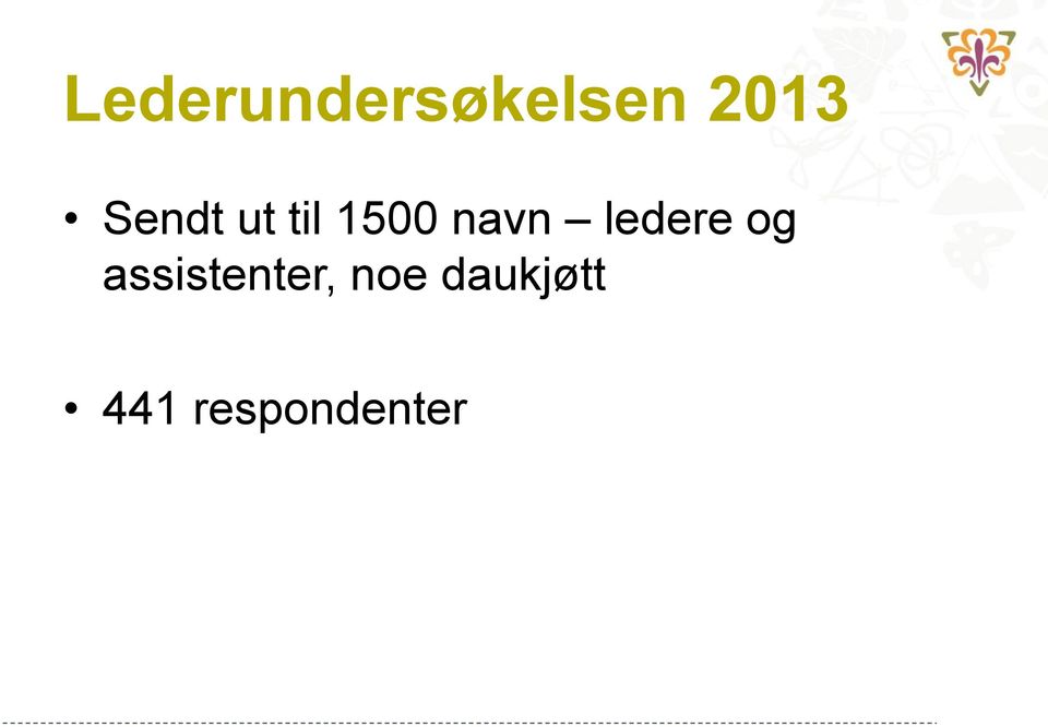 ledere og assistenter,