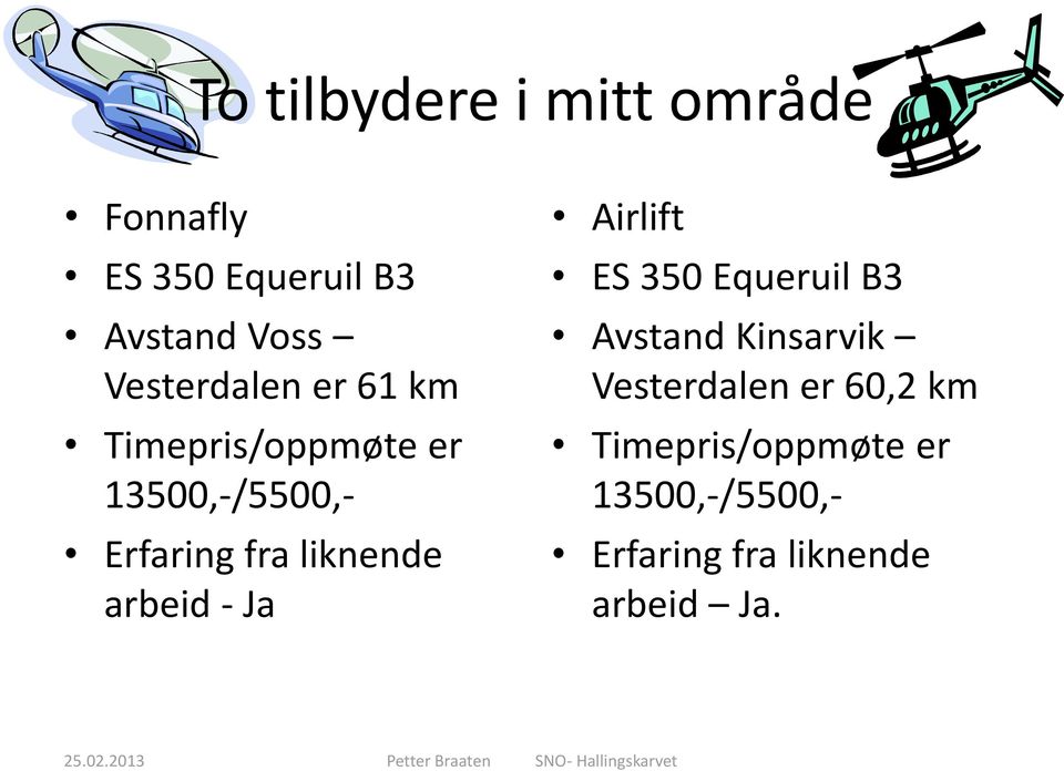 liknende arbeid - Ja Airlift ES 350 Equeruil B3 Avstand Kinsarvik