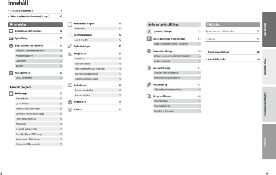 bruksanvisningar 34 Säkerhetskopiera programspardata 34 HOME-menyinställningar 35 Ändra teman 36 Skapa Temabutik mappar (betalinnehåll) i HOME-menyn 36 Skapa Ta en skärmbild mappar i av HOME-menyn 36