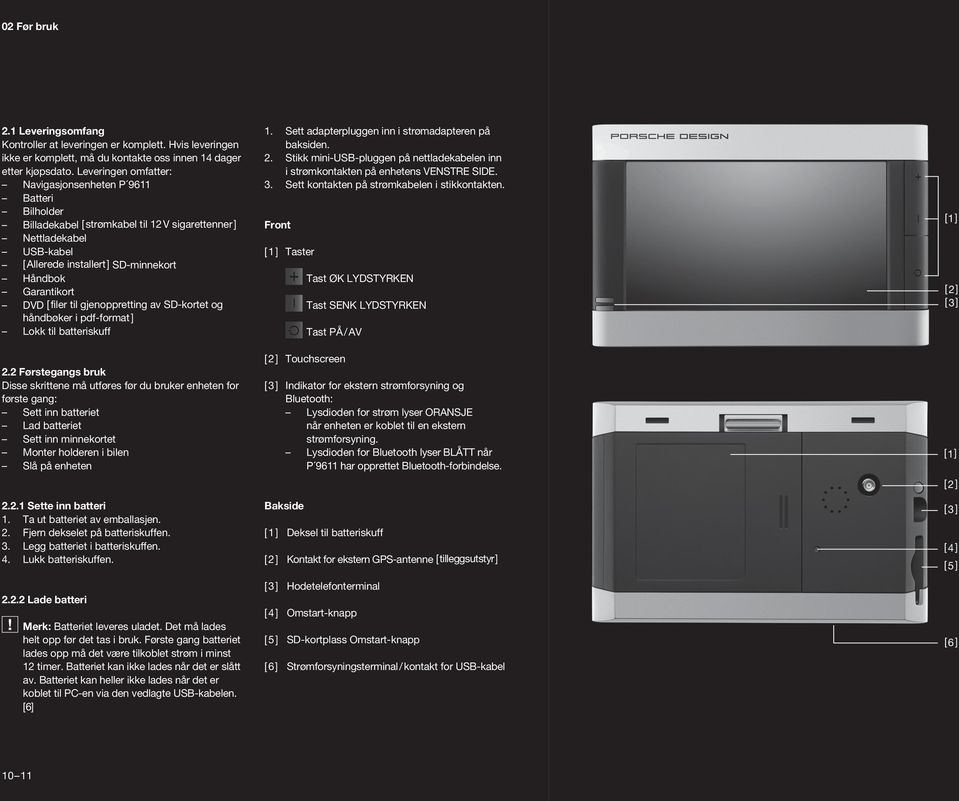 tl gjenopprettng av SD-kortet og håndbøker pdf-format ] Lokk tl batterskuff 2.