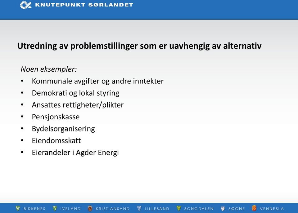 Demokrati og lokal styring Ansattes rettigheter/plikter