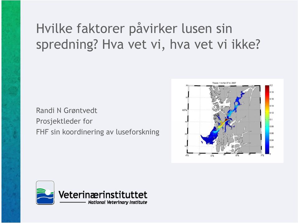 Randi N Grøntvedt Prosjektleder for