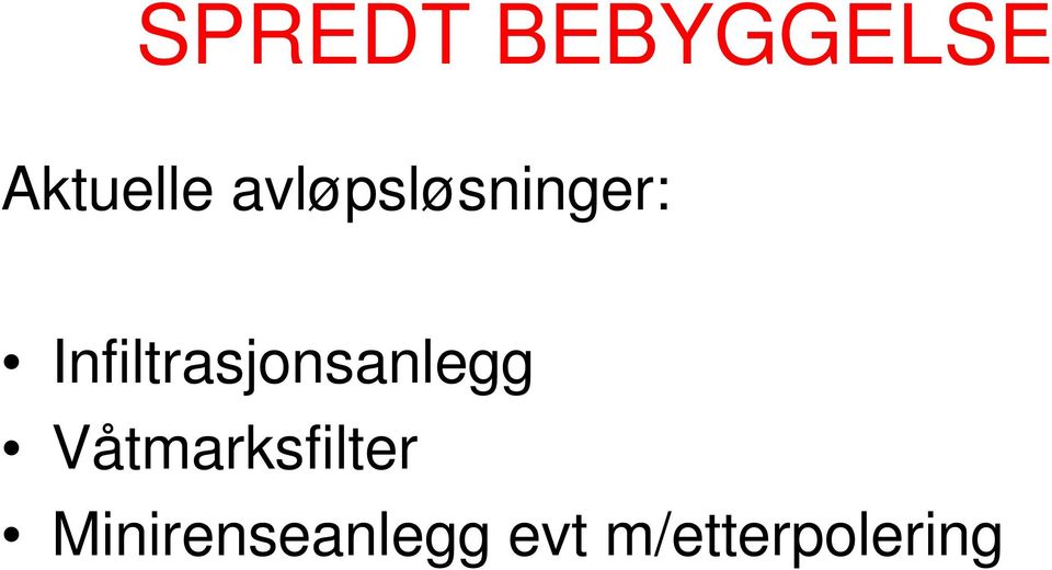 Infiltrasjonsanlegg