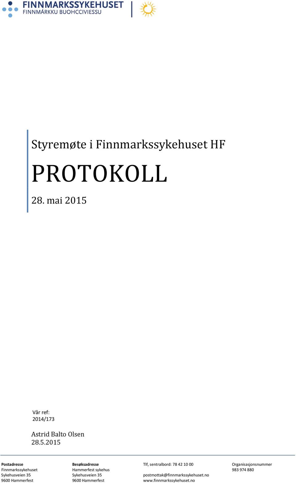 PROTOKOLL 28.