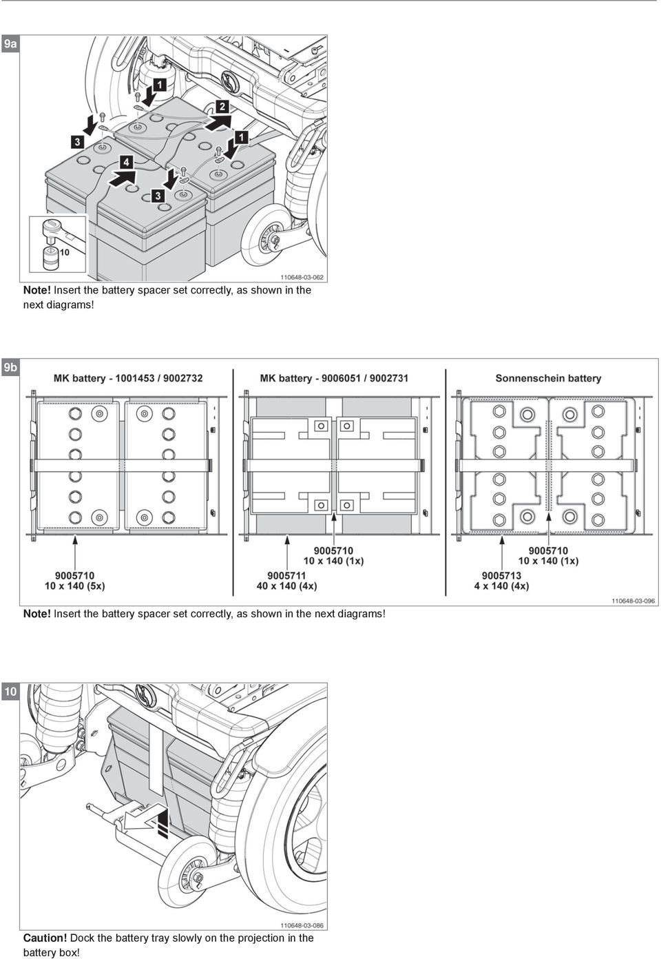 next diagrams! 9b Note!  next diagrams! 10 Caution!