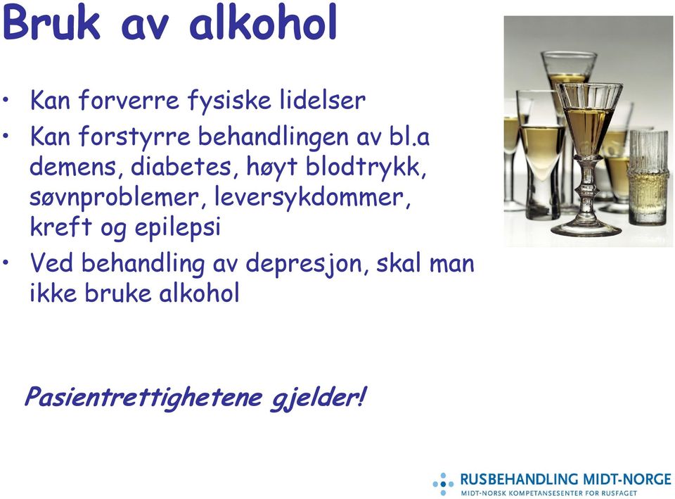 a demens, diabetes, høyt blodtrykk, søvnproblemer,