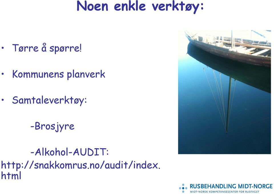 -Brosjyre -Alkohol-AUDIT: