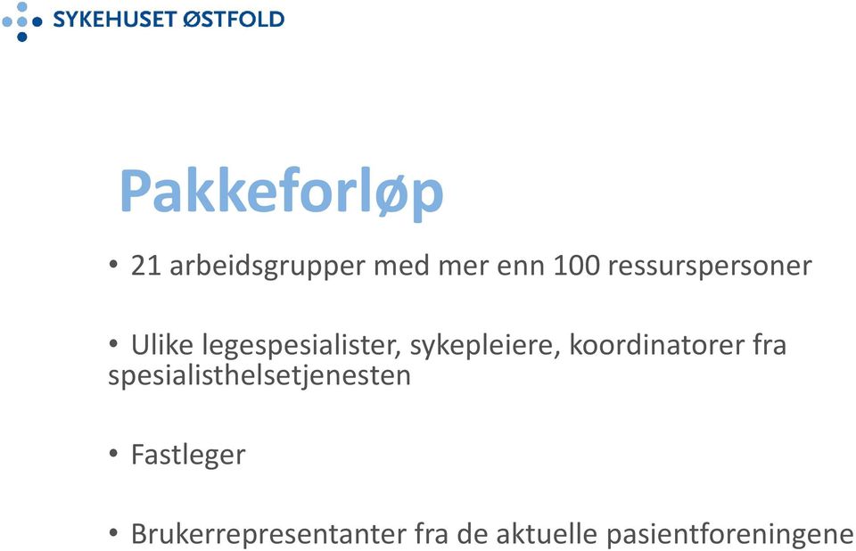 sykepleiere, koordinatorer fra