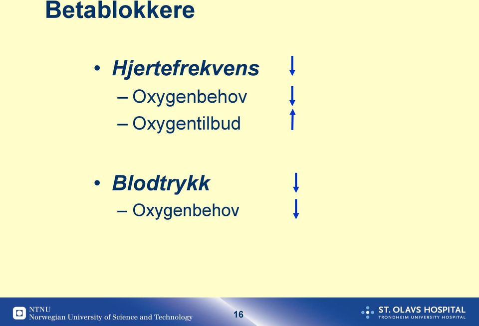Oxygenbehov