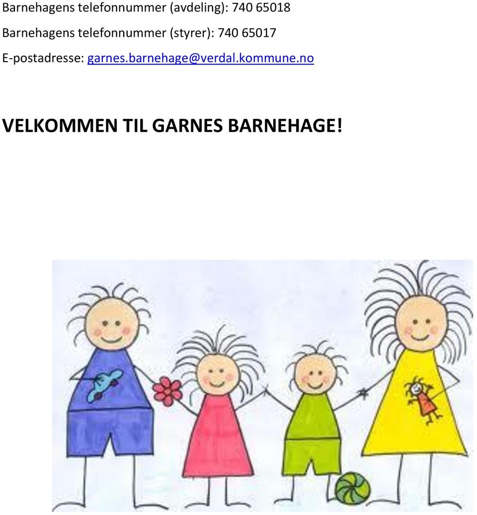 740 65017 E-postadresse: garnes.