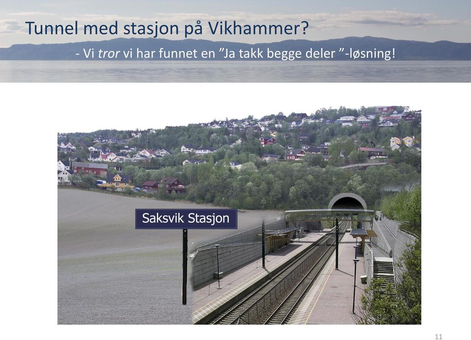 - Vi tror vi har