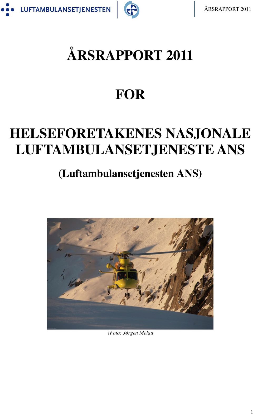 LUFTAMBULANSETJENESTE ANS