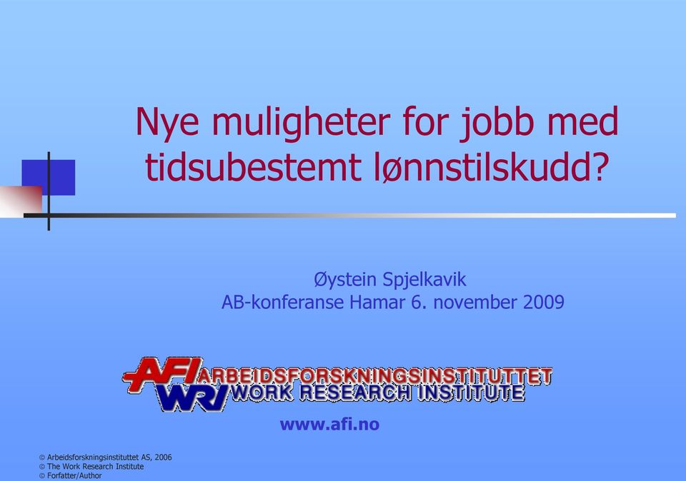 Øystein Spjelkavik AB-konferanse Hamar 6.