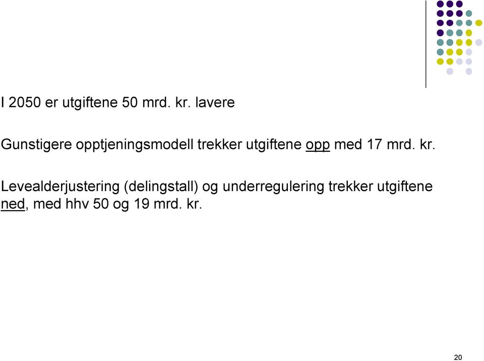 utgiftene opp med 17 mrd. kr.