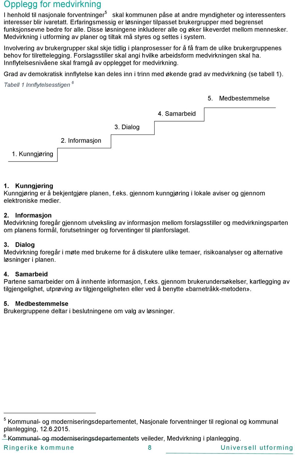 Medvirkning i utforming av planer og tiltak må styres og settes i system.