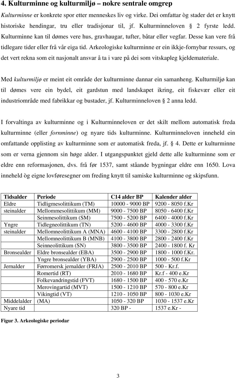 Arkeologiske kulturminne er ein ikkje-fornybar ressurs, og det vert rekna som eit nasjonalt ansvar å ta i vare på dei som vitskapleg kjeldemateriale.