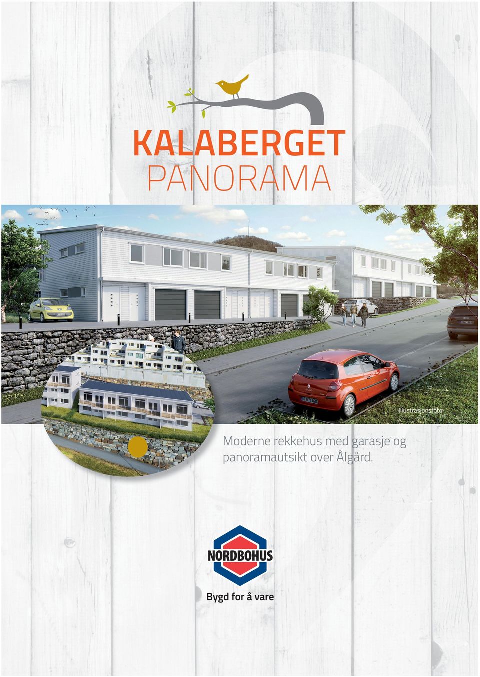 Moderne rekkehus med