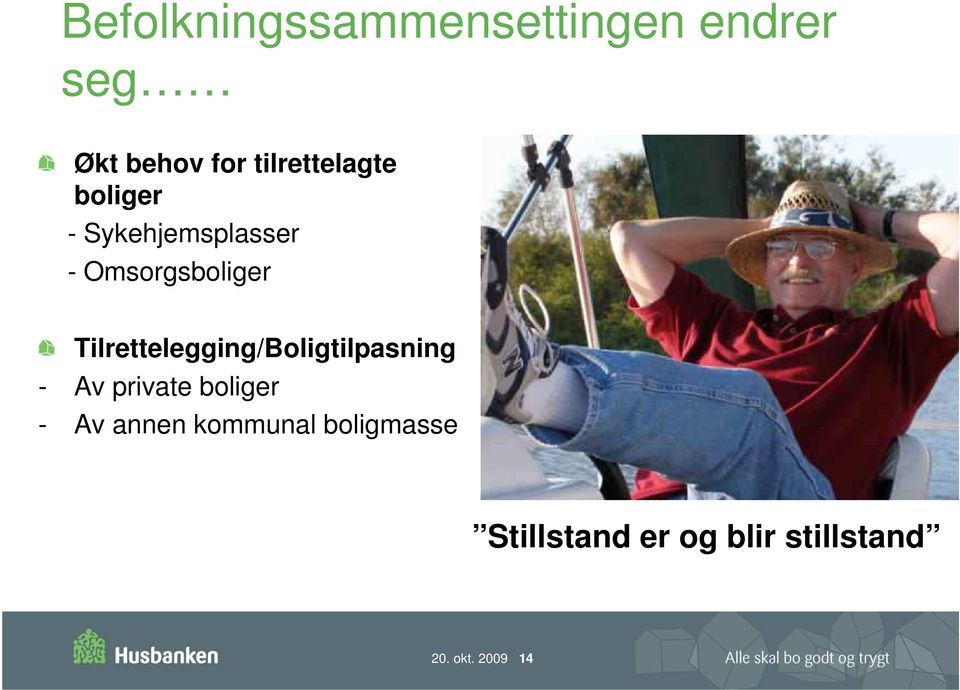 Tilrettelegging/Boligtilpasning - Av private boliger - Av