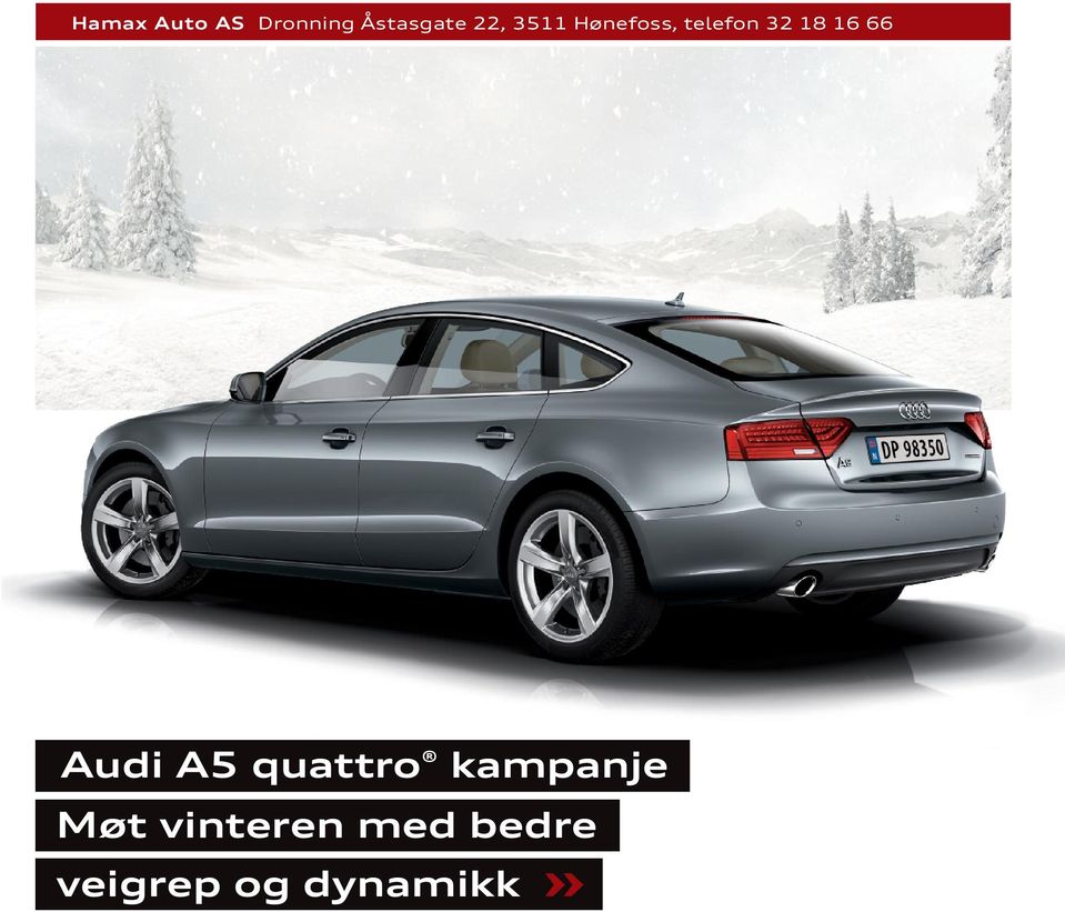 16 66 Audi A5 quattro kampanje Møt