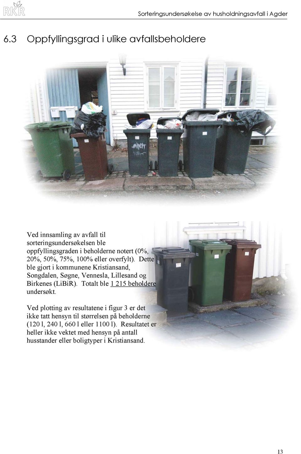 Dette ble gjort i kommunene Kristiansand, Songdalen, Søgne, Vennesla, Lillesand og Birkenes (LiBiR).