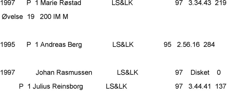 Berg LS&LK 95 2.56.