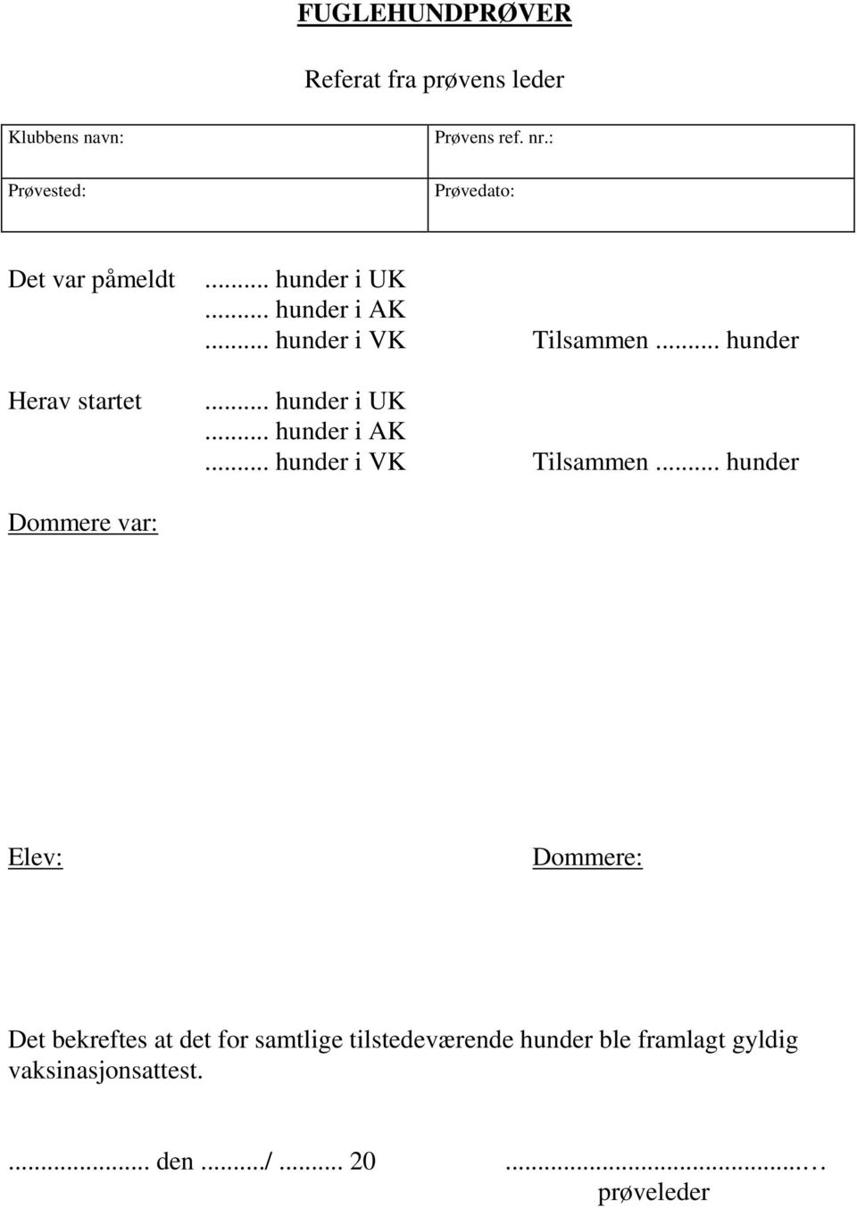 .. hunder... hunder i UK... hunder i AK... hunder i VK Tilsammen.