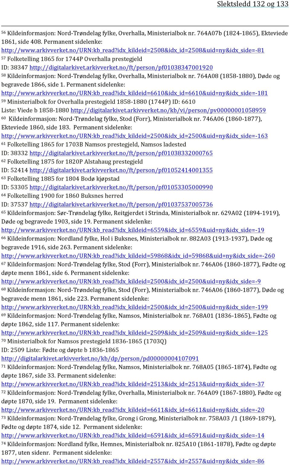 no/ft/person/pf01038347001920 58 Kildeinformasjon: Nord- Trøndelag fylke, Overhalla, Ministerialbok nr. 764A08 (1858-1880), Døde og begravede 1866, side 1. Permanent sidelenke: http://www.arkivverket.