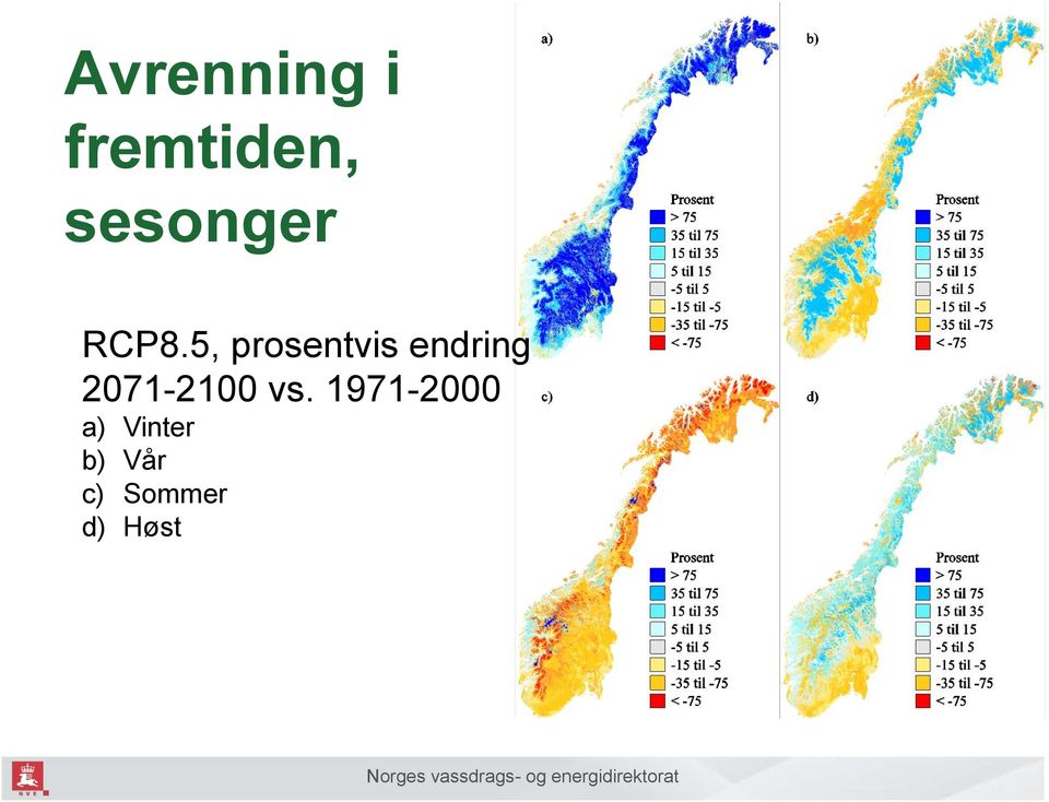 5, prosentvis endring