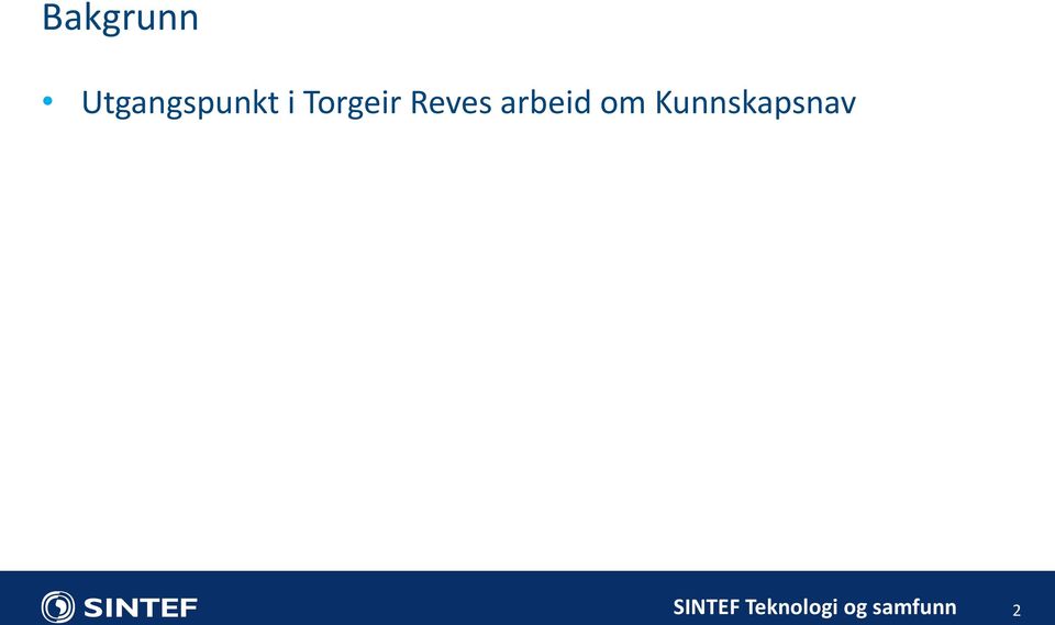 Torgeir Reves