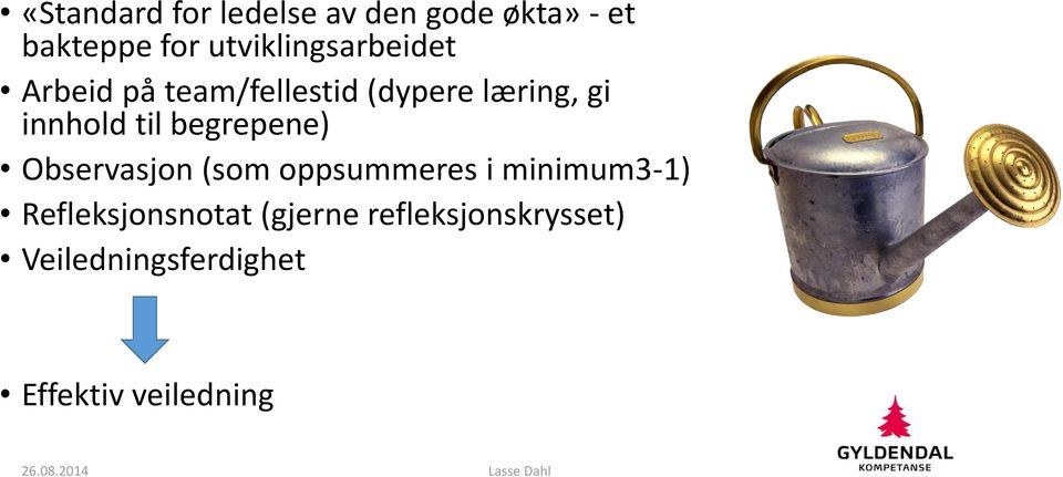 til begrepene) Observasjon (som oppsummeres i minimum3-1)