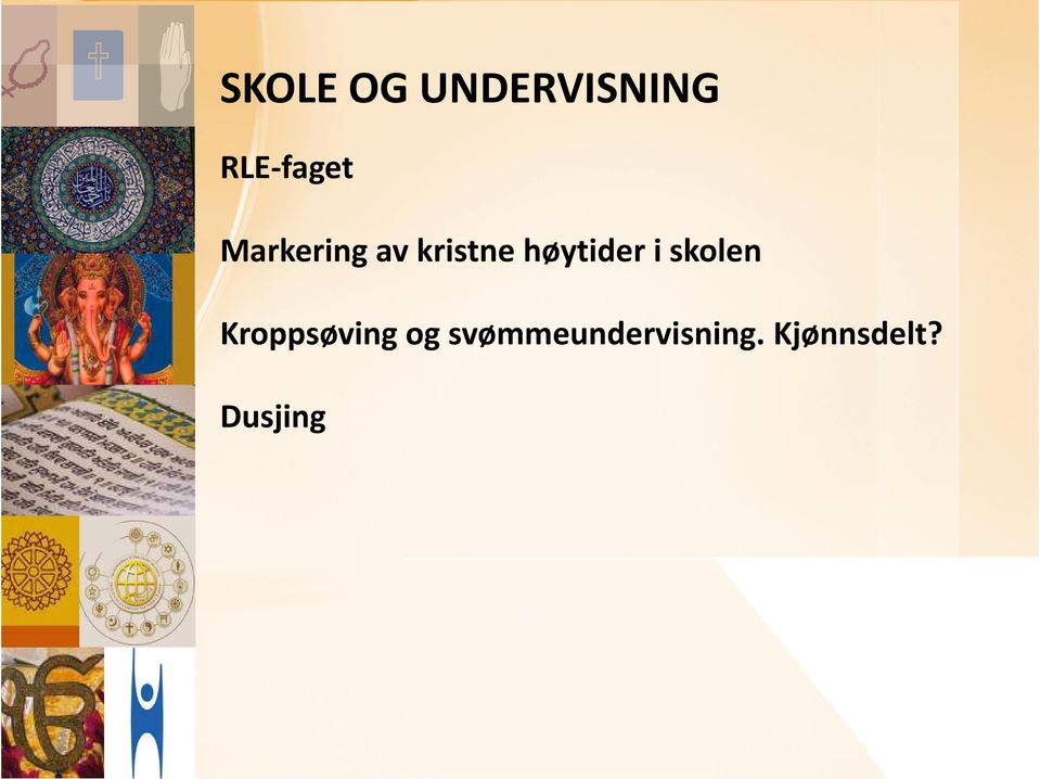 skolen Kroppsøving og