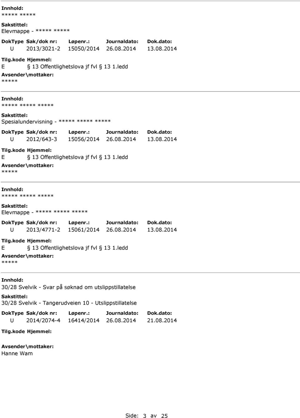 2014 E Elevmappe - 2013/4771-2 15061/2014 13.08.