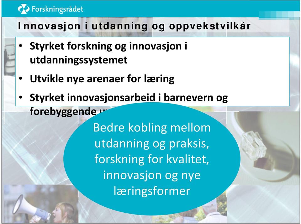 innovasjonsarbeid i barnevern og forebyggende ungdomsarbeid Bedre