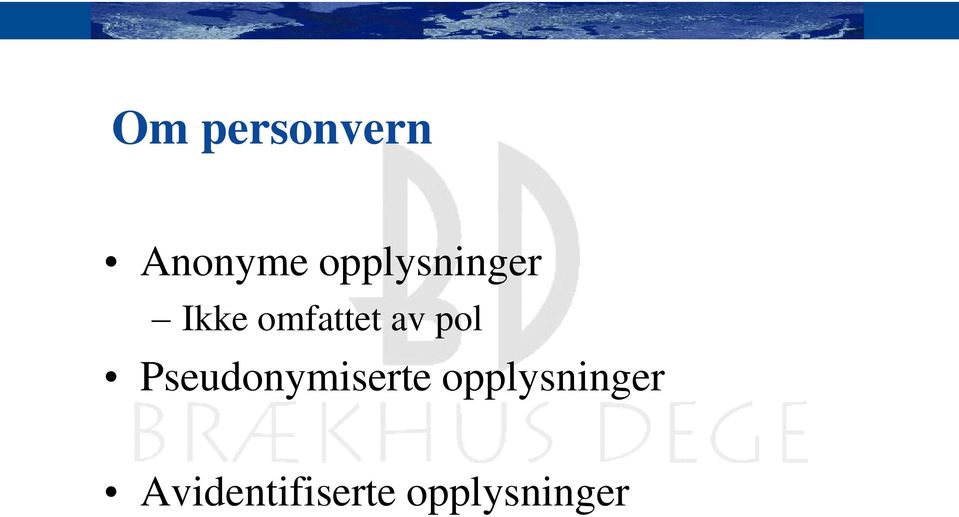 av pol Pseudonymiserte