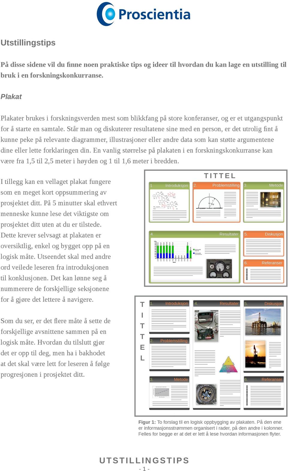 Står man og diskuterer resultatene sine med en person, er det utrolig fint å kunne peke på relevante diagrammer, illustrasjoner eller andre data som kan støtte argumentene dine eller lette