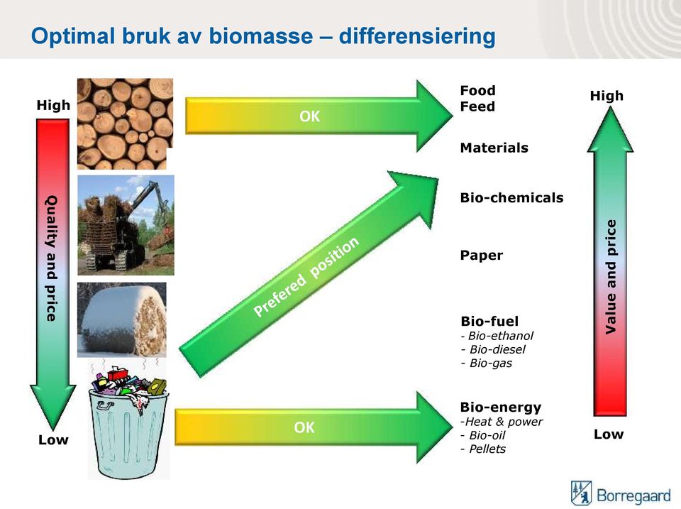 Bio-chemicals Paper Bio-fuel - Bio-ethanol - Bio-diesel -