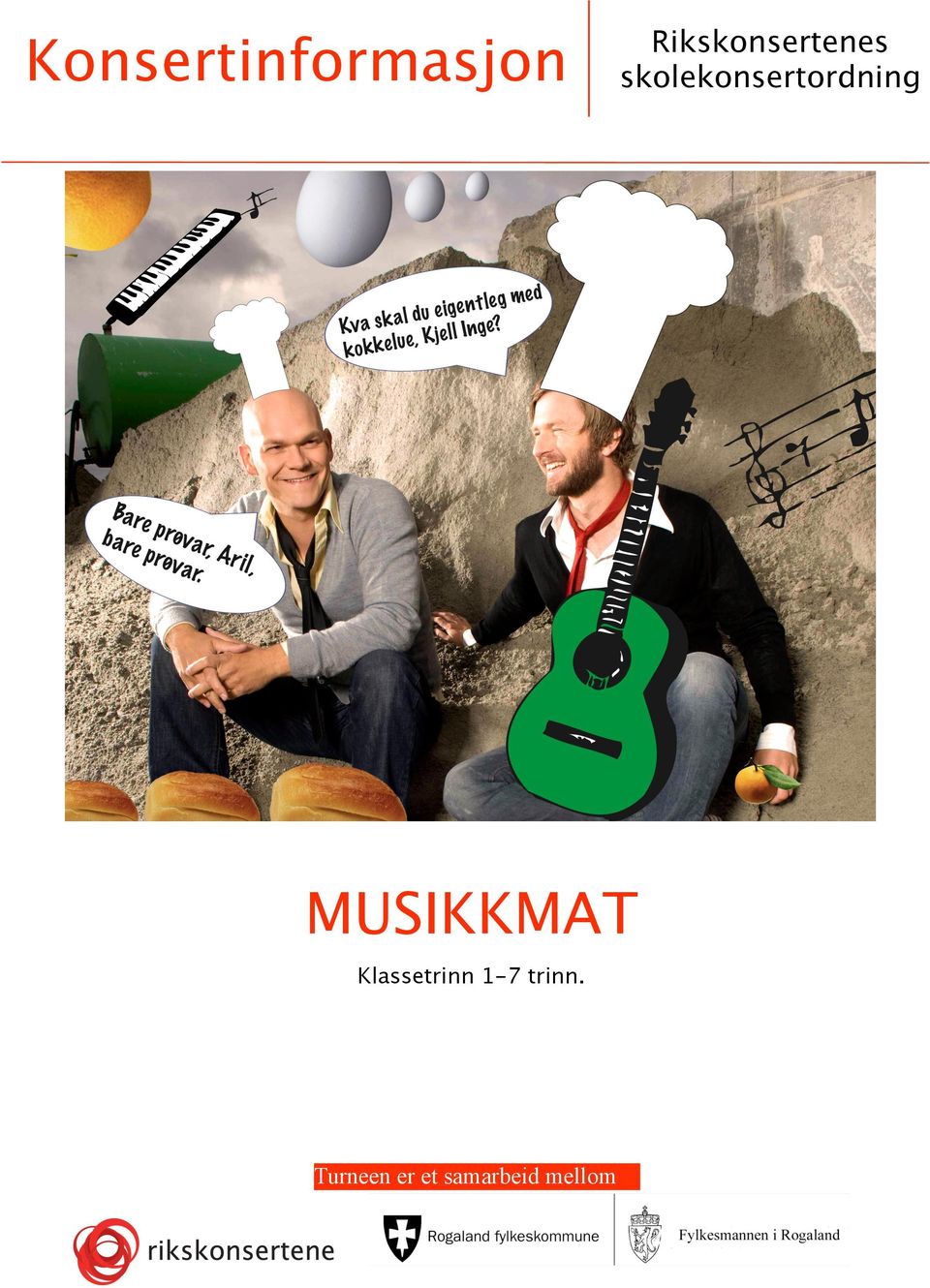 skolekonsertordning MUSIKKMAT