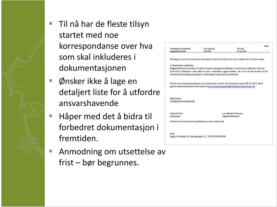 liste for å utfordre ansvarshavende Håper med det å bidra til