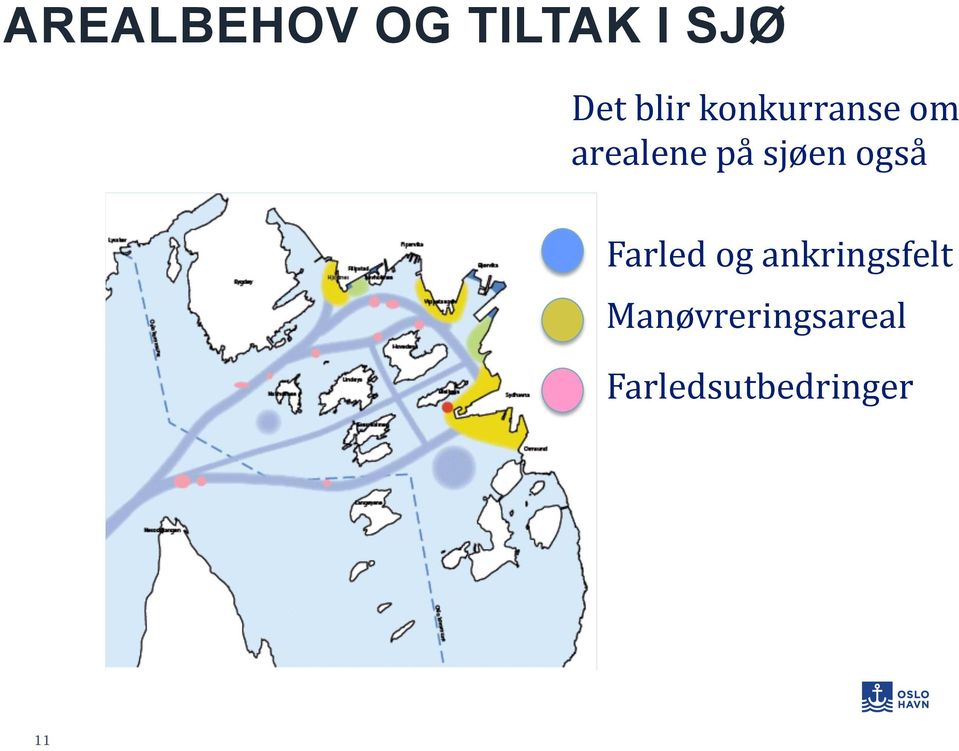 sjøen også Farled og ankringsfelt