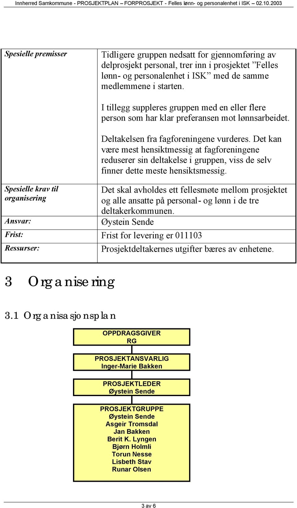 Det kan være mest hensiktmessig at fagforeningene reduserer sin deltakelse i gruppen, viss de selv finner dette meste hensiktsmessig.