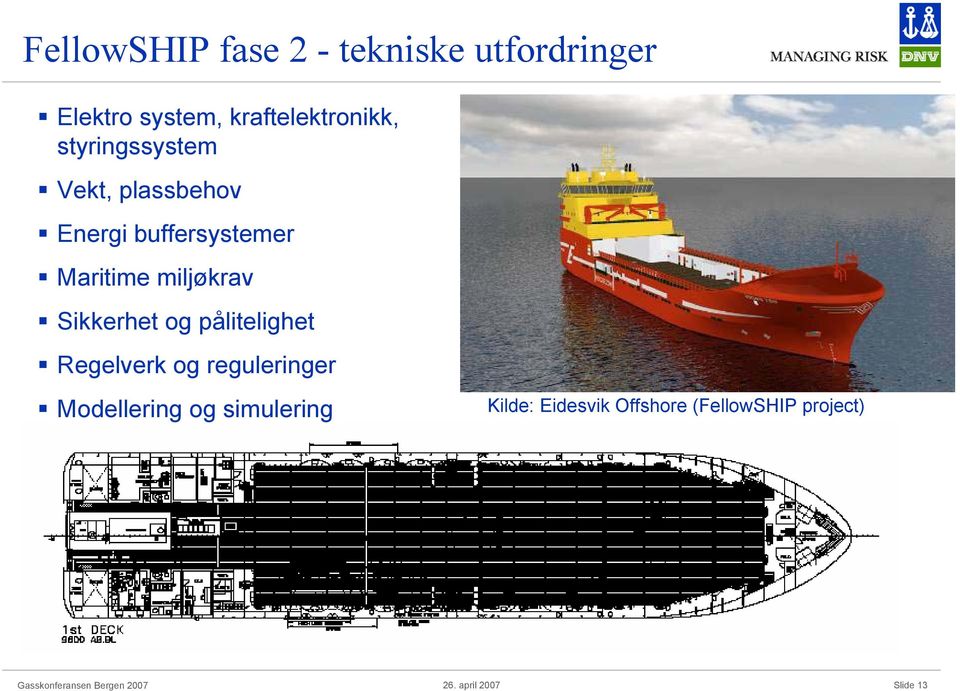 buffersystemer Maritime miljøkrav Sikkerhet og pålitelighet Regelverk